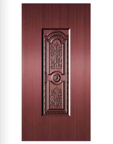 Emboss Design Custom Thickness Color Steel Gate sheet Plate for Door Manufacturing