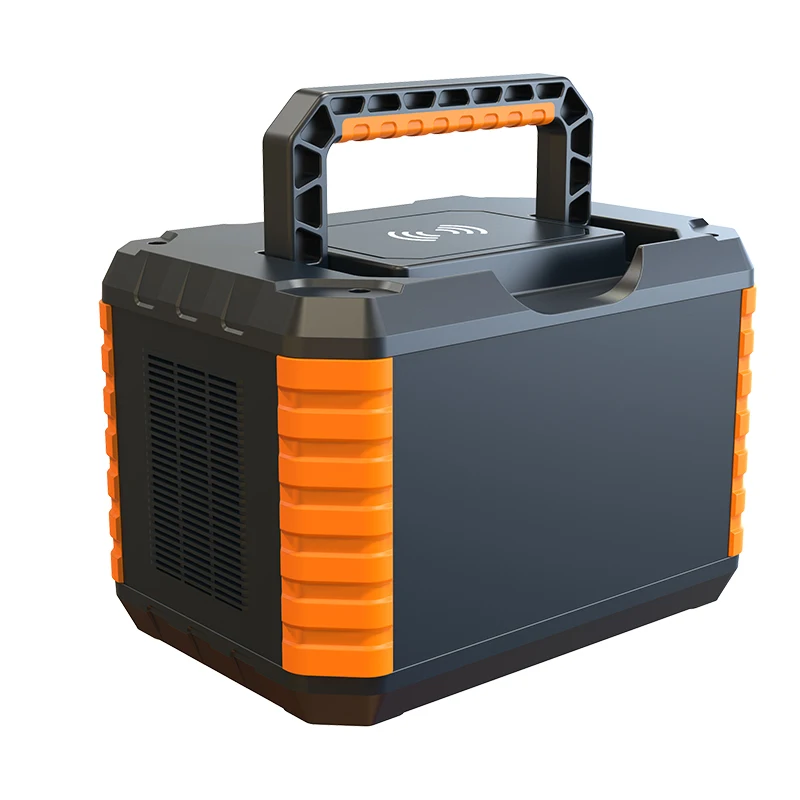 Portable Power Station 500w Pure Sine Wave Solar Charming LCD Screen LED Light Outdoor Power Supply Outdoor  Power Station