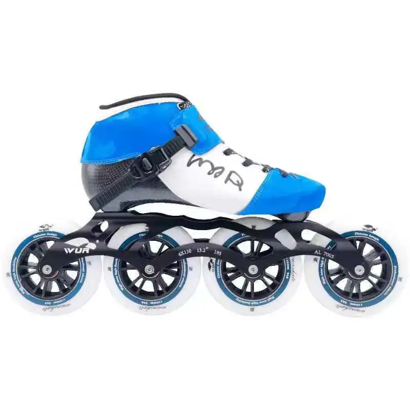 Professional Fitness & Racing Inline Speed Skates Adults High Performance Inline Skating Roller Skates Carbon Wheels Women Men