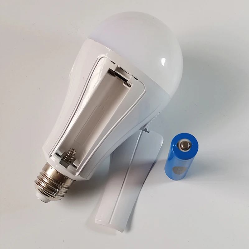 Emergency lighting dual-purpose led lamp household screw rechargeable outdoor bulb 20W