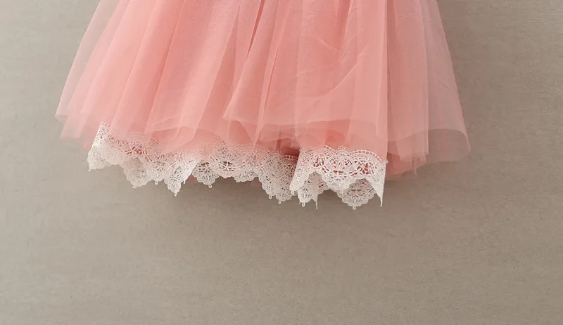 Fashion Korean Baby Girls Cotton Sleeveless Sweet Happy Birthday Dress