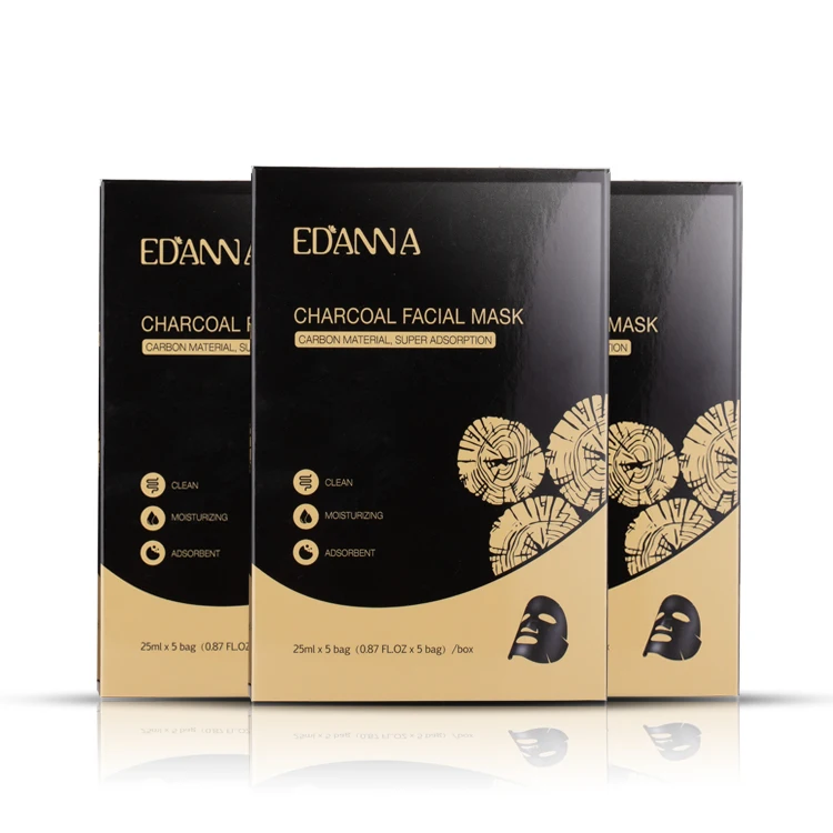 
Wholesale Private Label Organic Deep Cleaning Charcoal Facial Mask 