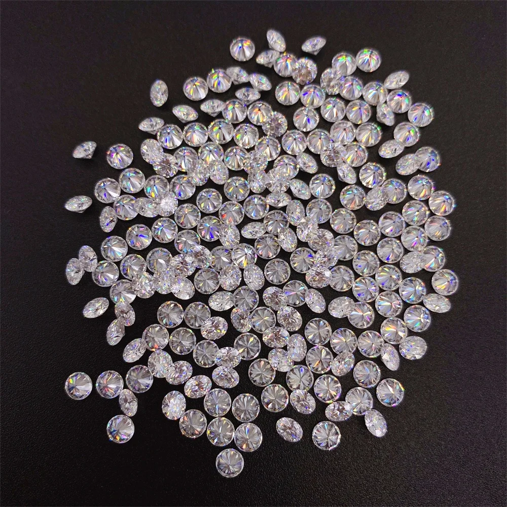 1.0mm to 3.0mm Diamond Lab Grown CVD Diamond VVS melee  DEF  hpht lab grown loose diamond
