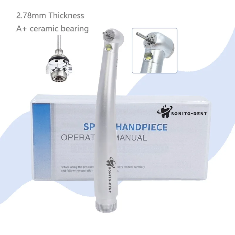 Dental Lab Equipment Dentist Tools 2/4 Holes Dental Handpiece Contra Angle Rotary Files Handpiece