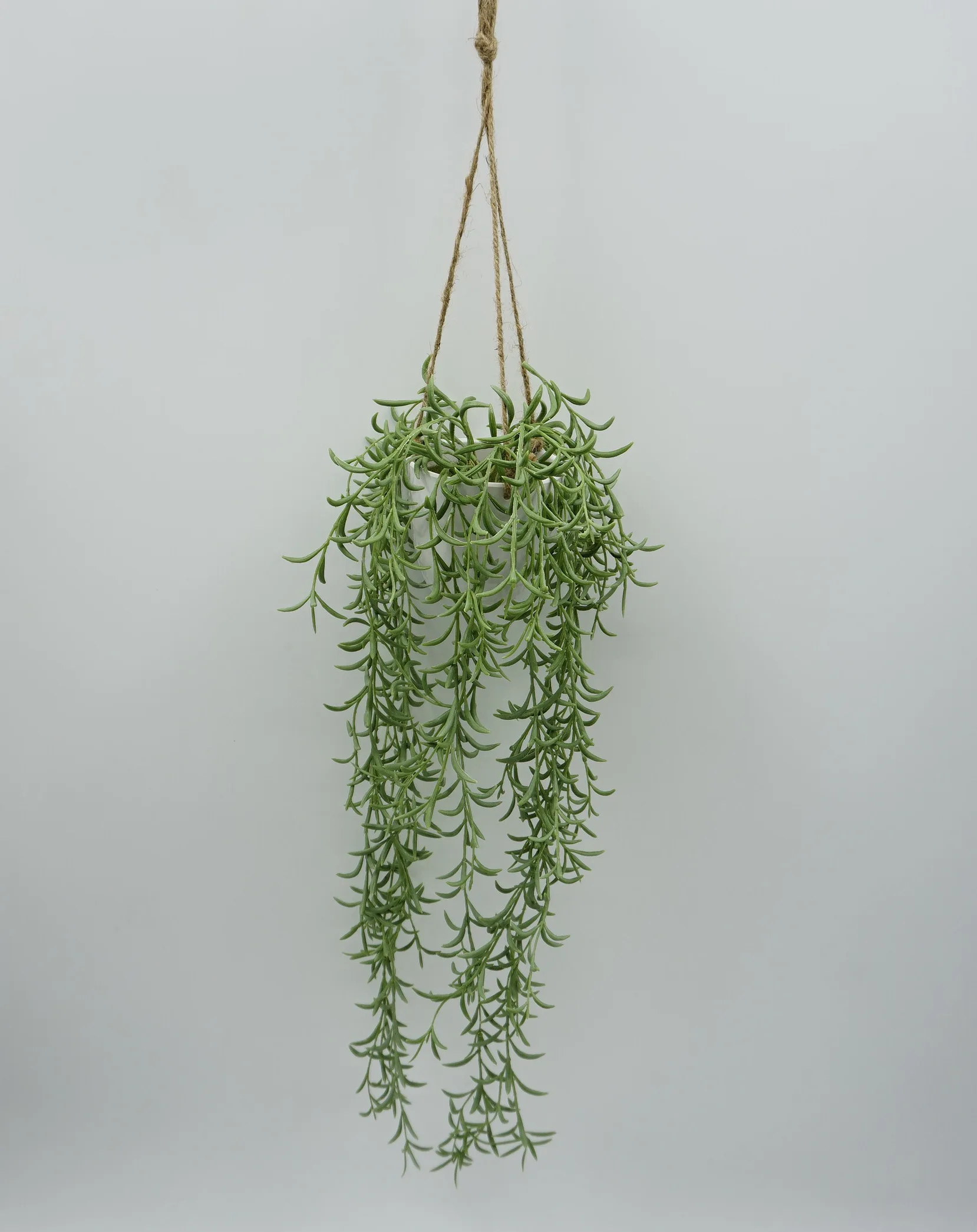 94Cm  Artificial Plants For Indoor Rosmarinus Officinalis Hanging Bush For Home Office Decoration