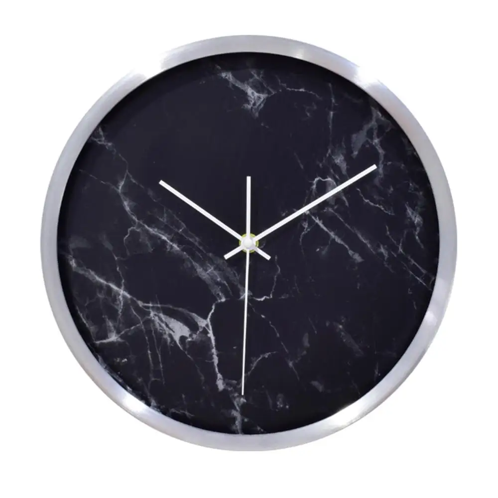 metal 24 hour wall clock for promotion