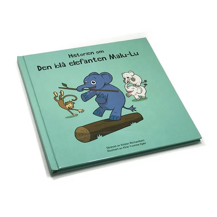 
Good For Learning English Full Color Child Kids Hardcover Story Book Printing Services 