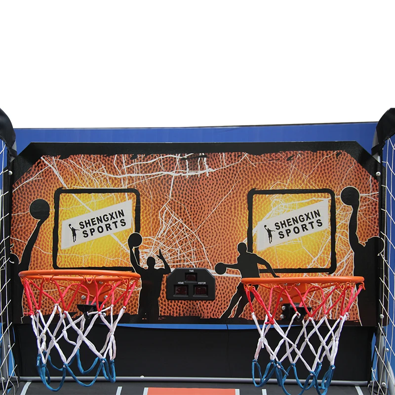 Custom Made Home Dual Shot Basketball Arcade Game Indoor Basketball Shooting Game Machine