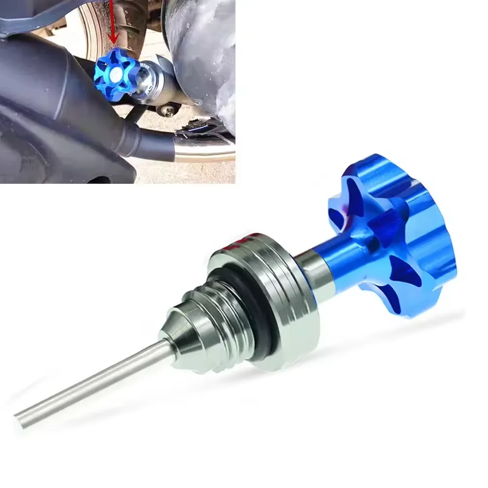 Engine Oil Level Indicator Gauge Motorcycle Fuel Dipstick for tank zuma gy6 125 motorcycle