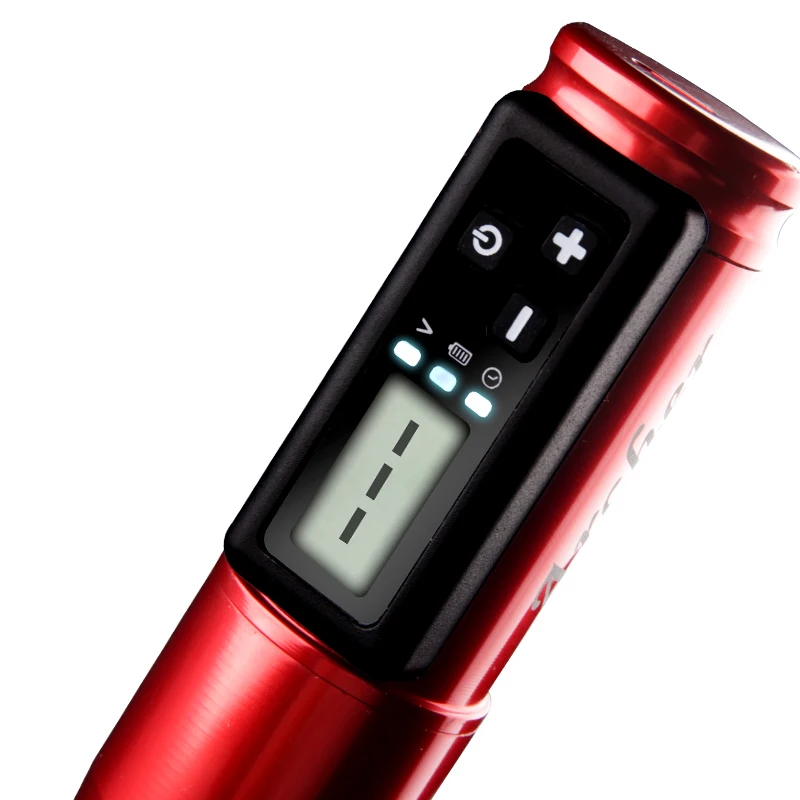 Kissure Rechargeable Wireless Tattoo Machine Pen Digital LED Display tattoo tool For body art