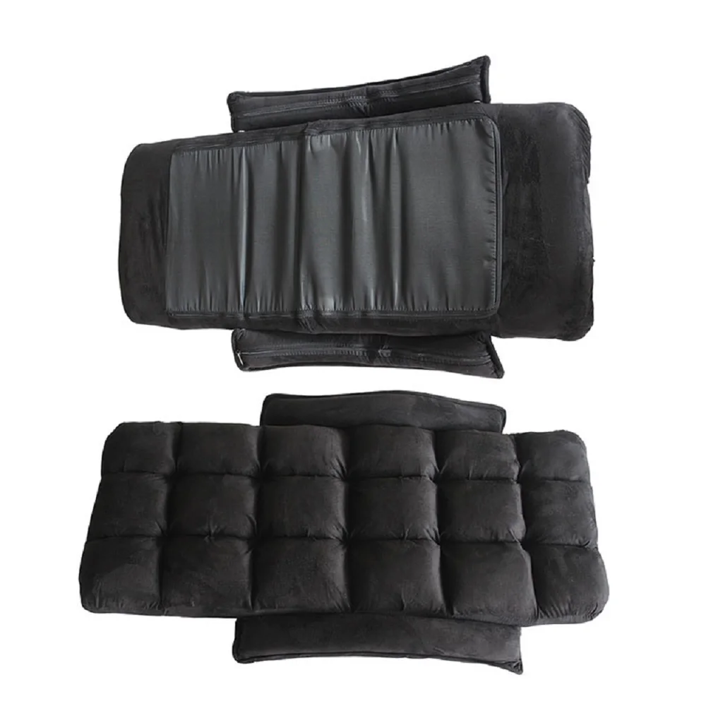 Outdoor Living Room Soft Folding Afjustable Korean Floor Cushion Chair Without Legs Armrest