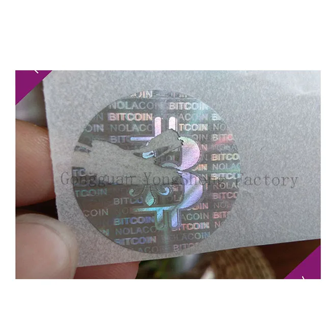 security scratch off label scratch off holographic peel off label sticker