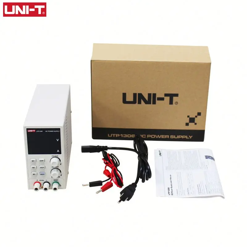 
UNI-T UTP1306 Switching DC Power Supply 110V Voltage Regulator Stabilizers Digital Display LED 0-32V 0-6A Laboratory Instrument 