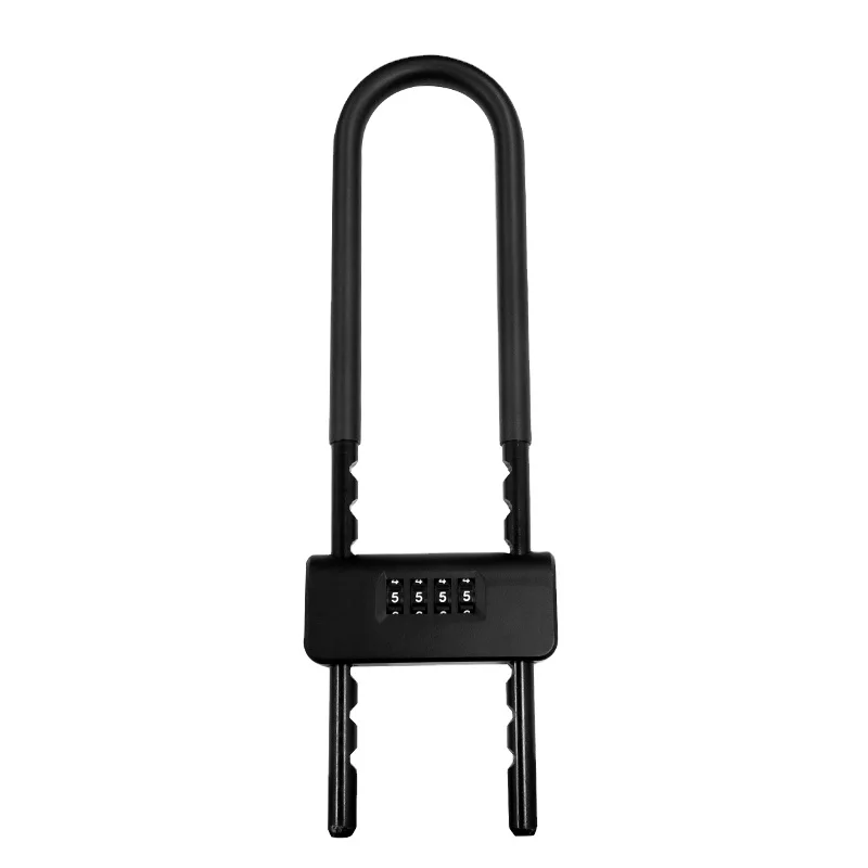 Customized BLE Smart Bicycle U lock Anti-theft Fingerprint Bike Lock With password