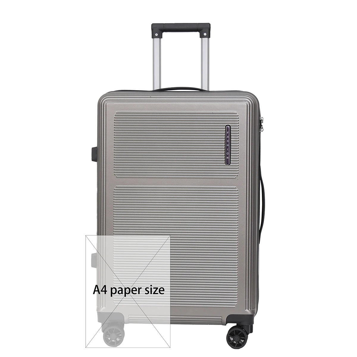 Wholesale High Quality Travel Trolley Bag Hard Case PP Hardside Luggage Suitcase