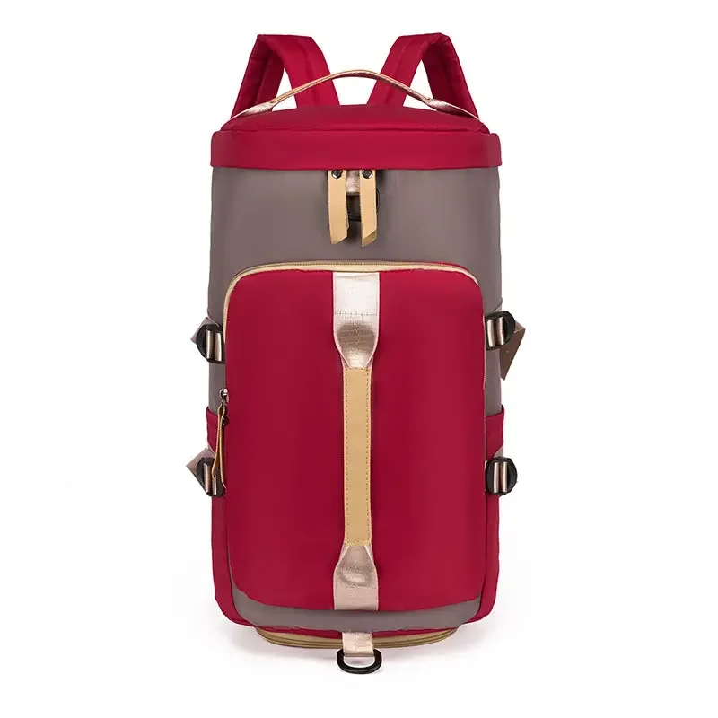 Large capacity multi-function travel bag dry and wet separation with shoe warehouse for travel