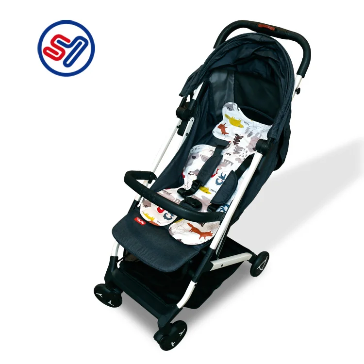 
Keep Baby Cool Outdoor with Self Cooling Stroller baby sheepskin pram liner cushion 