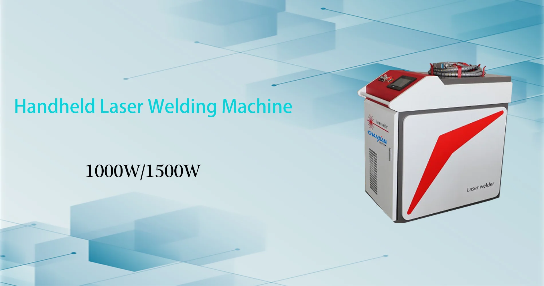  Chanxan 1000W/1500W maquina de soldadura laser