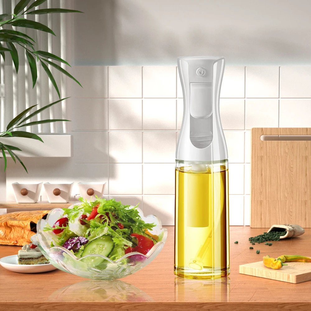 Oil Sprayer for Cooking Glass Olive Oil Sprayer Bottle Mister Kitchen Gadgets Accessories Oil Spray Bottle for Air Fryer