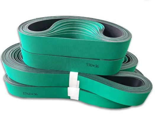 Nylon Endless Transmission Belt with Double Side Green Yellow-Green Grey-Blue Thickness 3.0mm Width 500mm Length 100m per roll