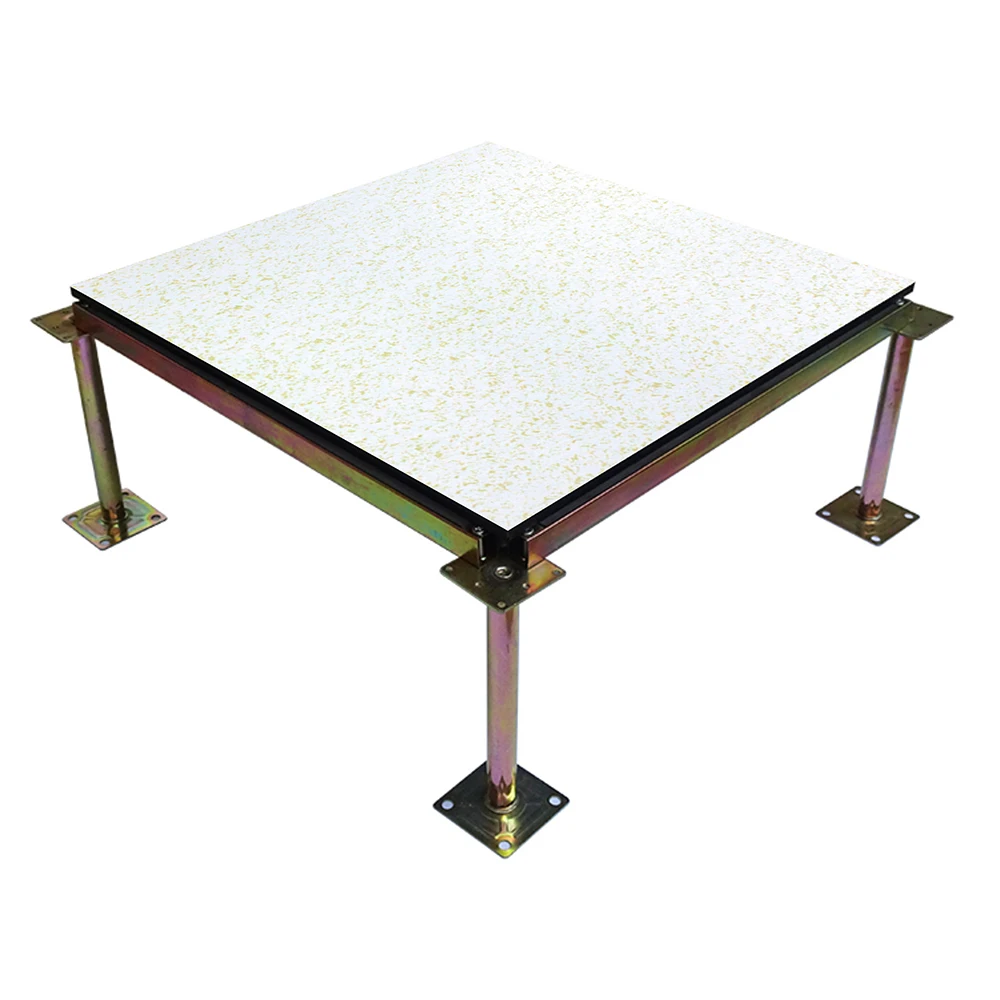 Professional technical 600x600 anti-static floor tiles Straight laying data center antistatic ceramic floor tiles