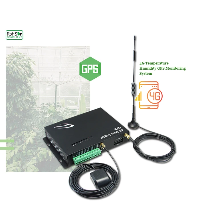 Multipoint Data Logger Gsm/gprs wireless gps tracking device gps tracker with temperature sensor