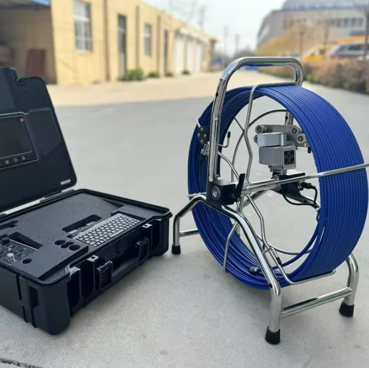 AMJ-512Hz локатор 38 мм мониторинг канализации камера контроля 9-дюймовый кабельный подземный трубопровод эндоскоп