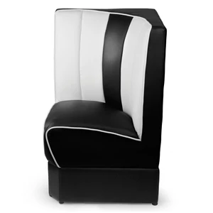 1950s retro diner booth seating furniture American retro diner booth sofa