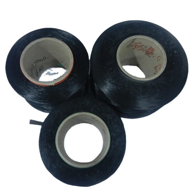 Super black dty pp yarn whole roll