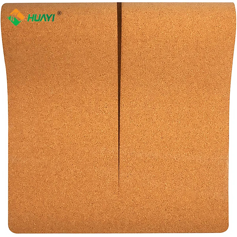 China Manufacturer wholesale  Custom Logo Cork TPE Yoga Mat eco-friendly cork yoga mat