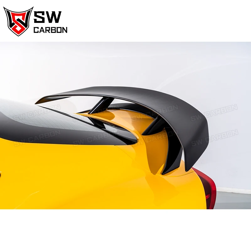 3K Twill Carbon Fiber AG Style Rear Spoiler Body Kit Rear Wing Splitter for Toyota Supra A90 A91 MK5 MKV GR 2019+