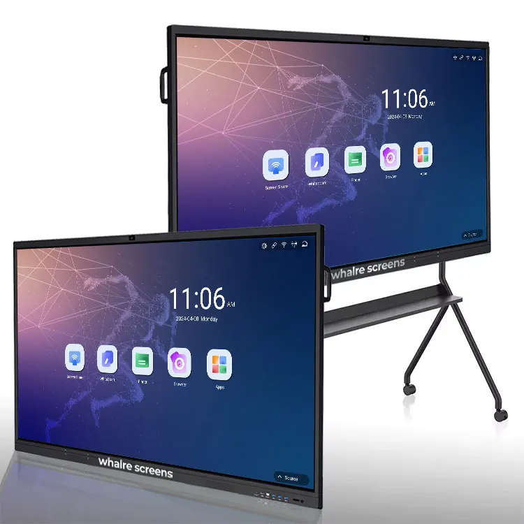 Android 11 0 цифровая доска smart board Интерактивный планшет 100 дюймов интерактивные доски