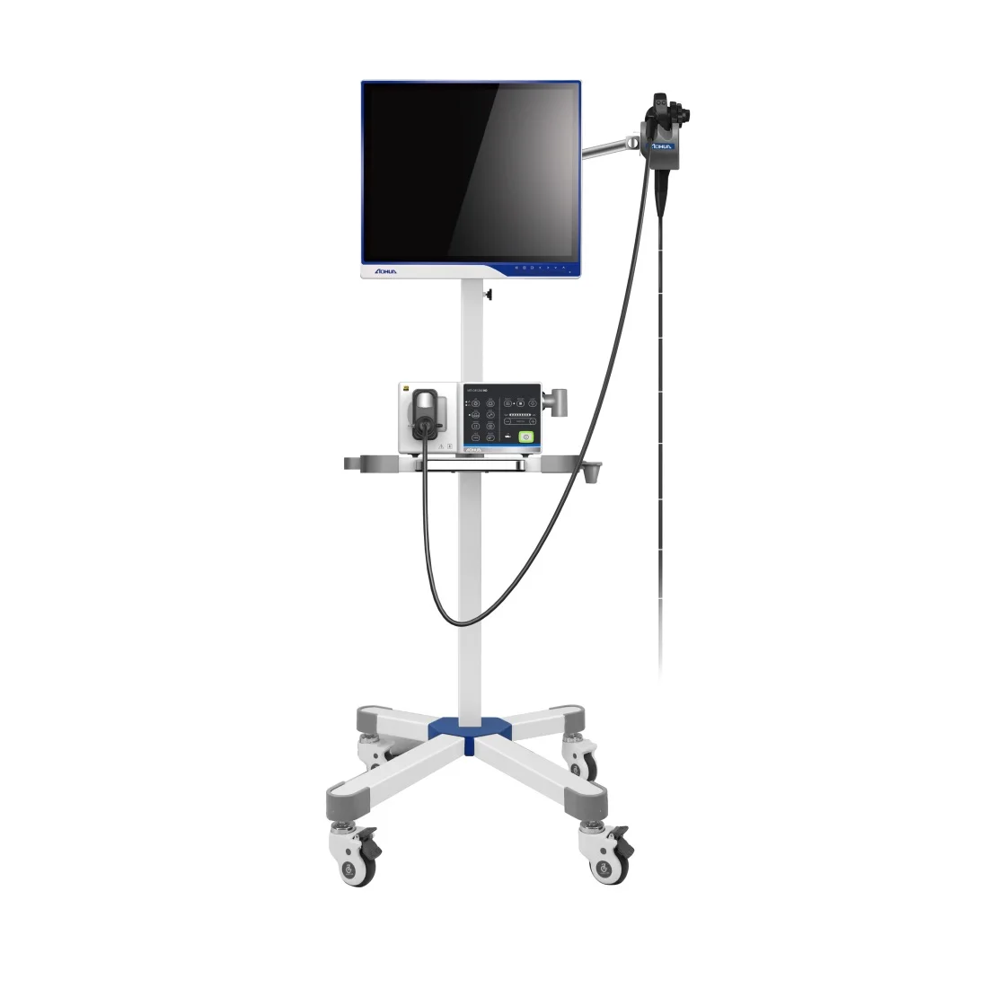 Veterinary  Video Fible Endoscopes System,All in one Portable Video colonoscopy in dogs and cats Qquine