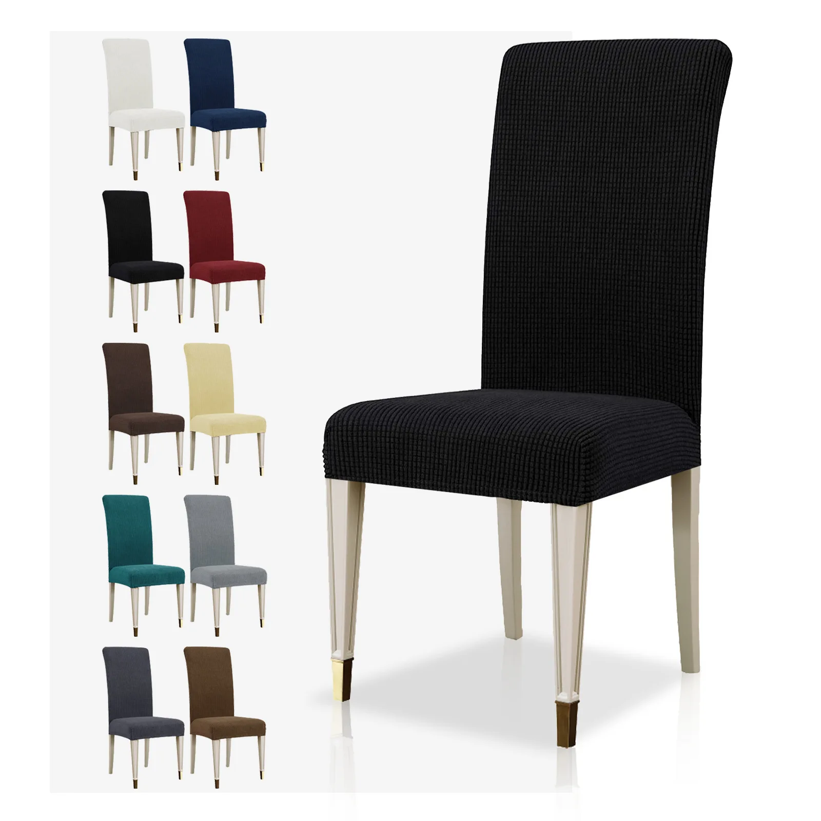 Stretch Seat Covers For Sofa Chairs French Dining Chair Removable Chair Seat Covers Dinning Room