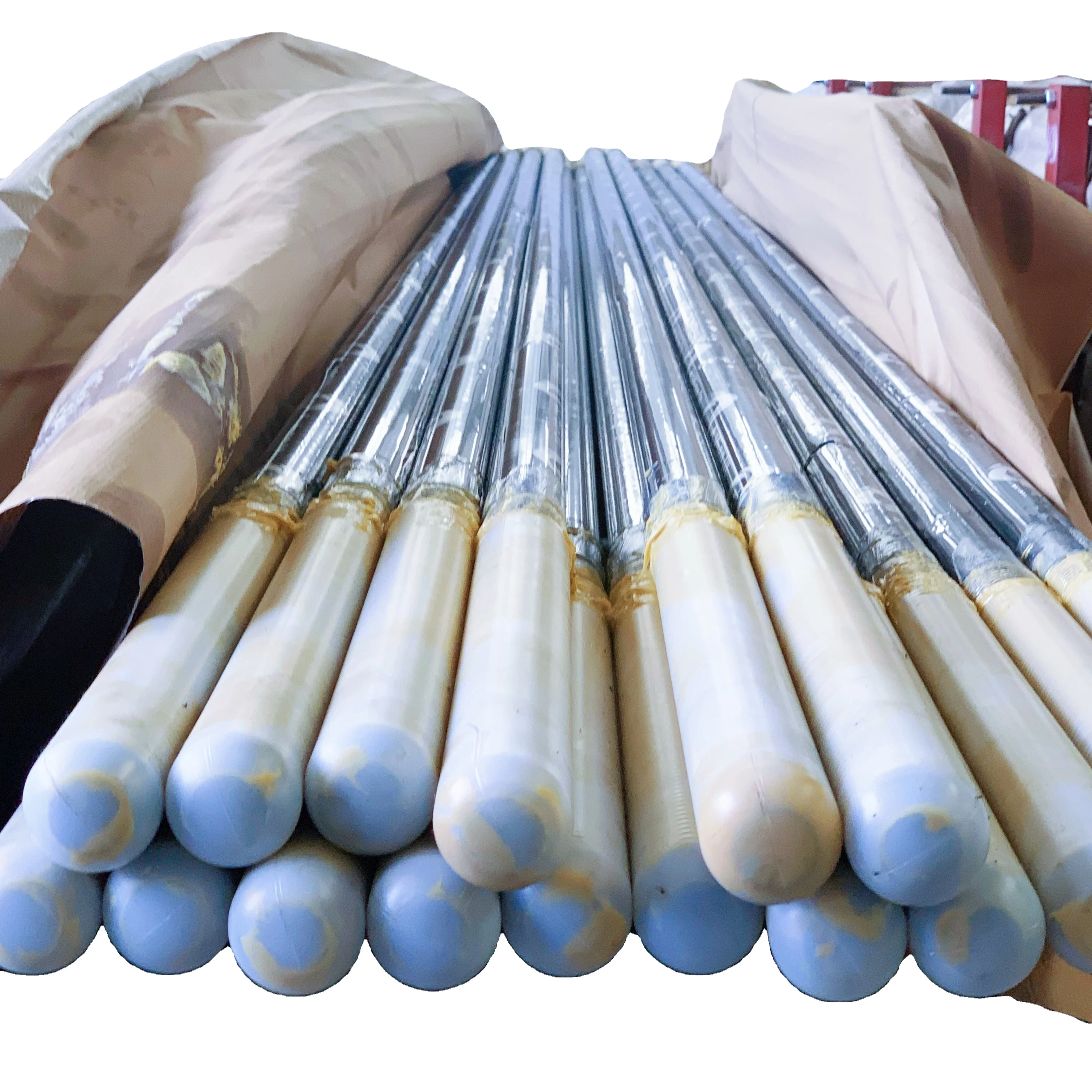 Types M36 M42 Stainless Steel Concrete Wind turbine anchor bolt  with  Tarpaulin finish