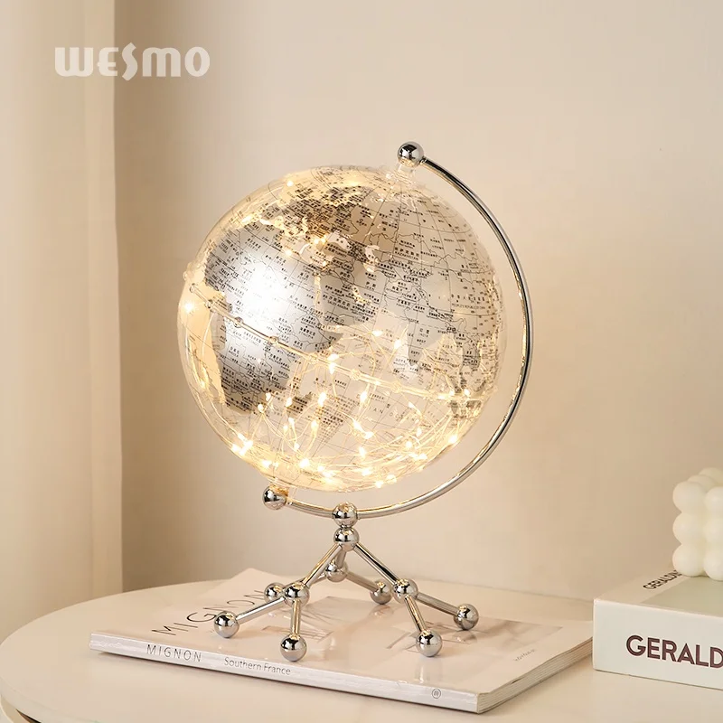 desk ornament Factory Customize Competitive Price Top Quality World Map Globe Earth tellurion