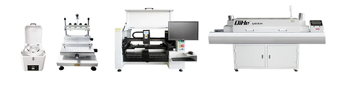 QIHE TVM926 SMD Benchtop Led Light Production Pick and Place Machine SMT Placement Equipment Line