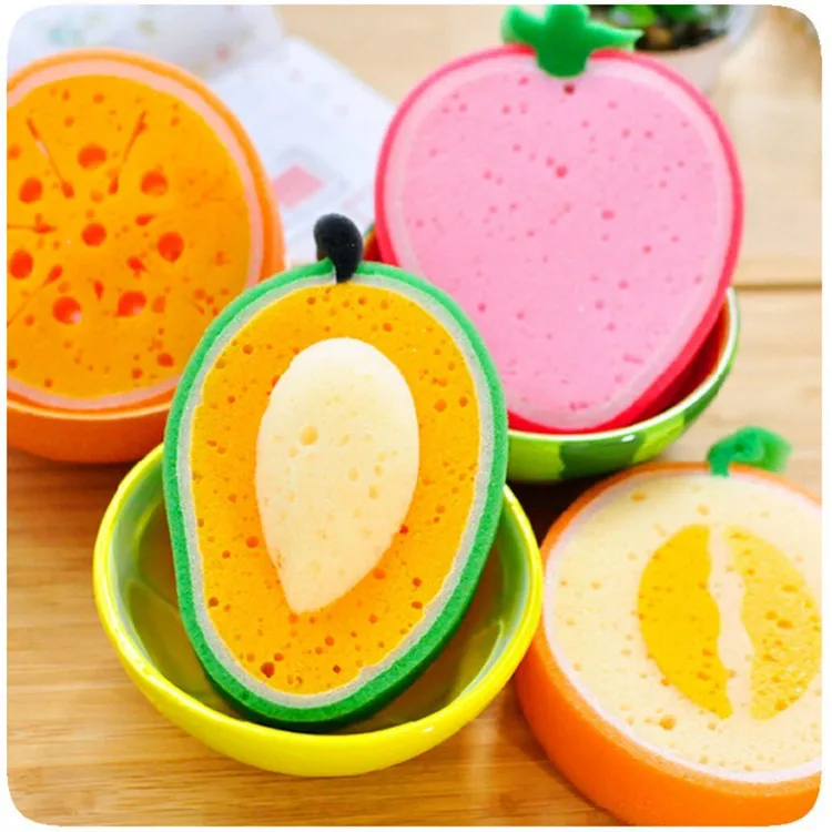 Wholesale Premium Kids & Baby Bath Sponge Fun Fruit Sponge