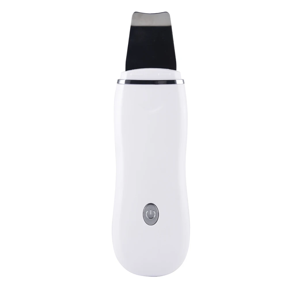 
professional private label face beauty spatula device ultrasonic facial skin scrubber 