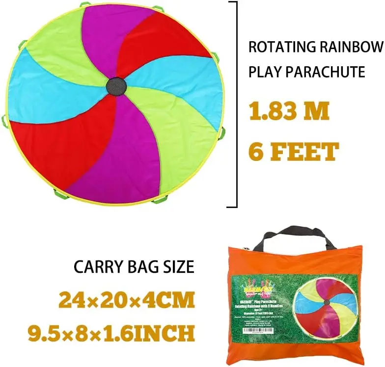 Kids play parachute toy parachute mini parachute