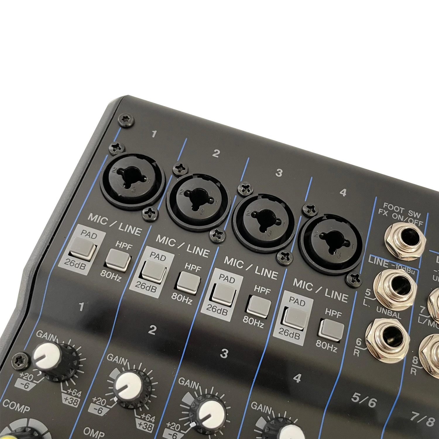 Hot sale Professional Audio Mixer 10 channel   Mixer Console MG10XU