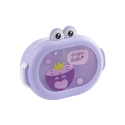 Colorful Cartoon Children Omie Box Lunch Food Grade Plastic Bento Lunch Box for Kids bpa free
