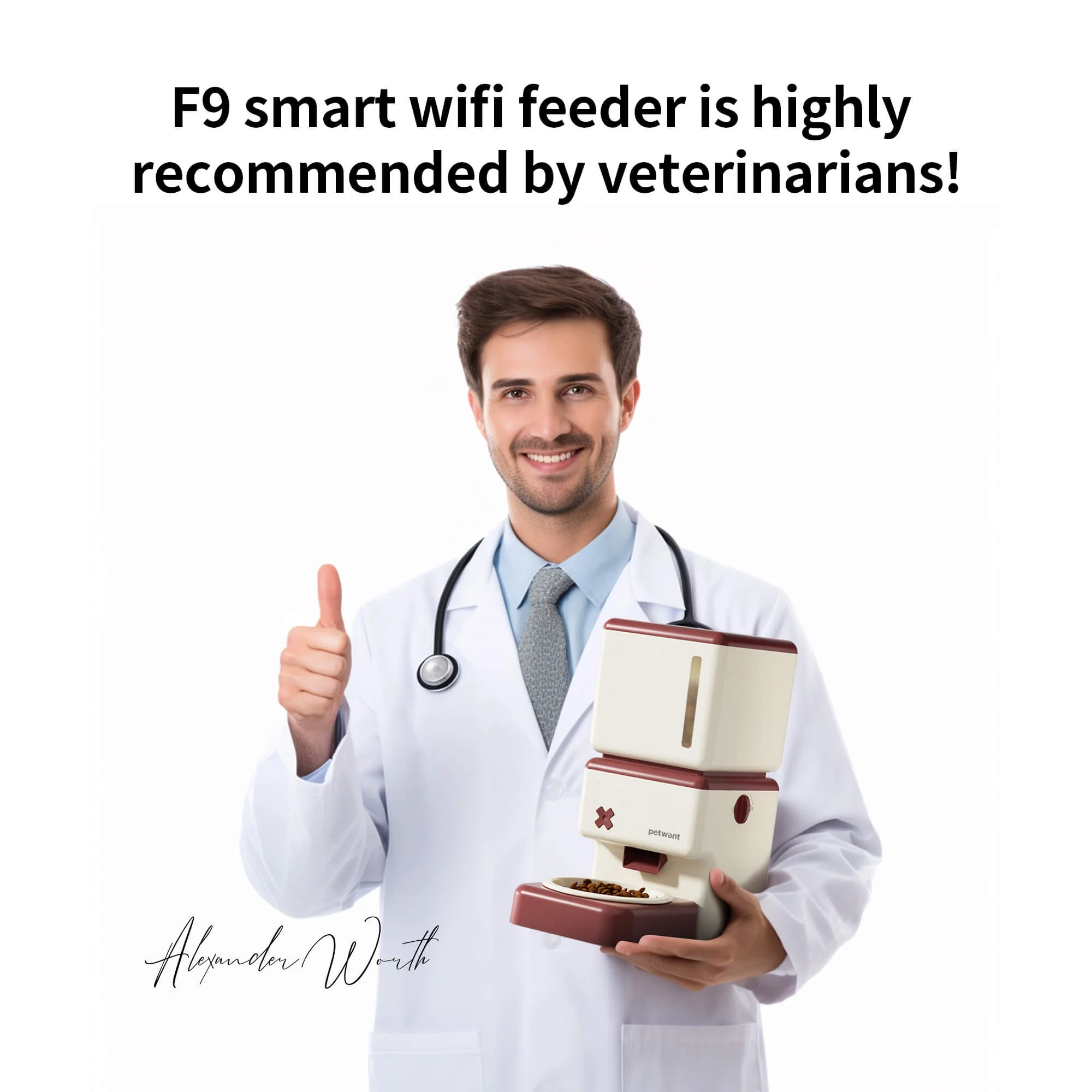 Petwant OEM ODM Wholesales 3.5L Smart WIFI Tuya APP Remote Feeding Auto Pet Food Dispenser With Ceramic Bowls