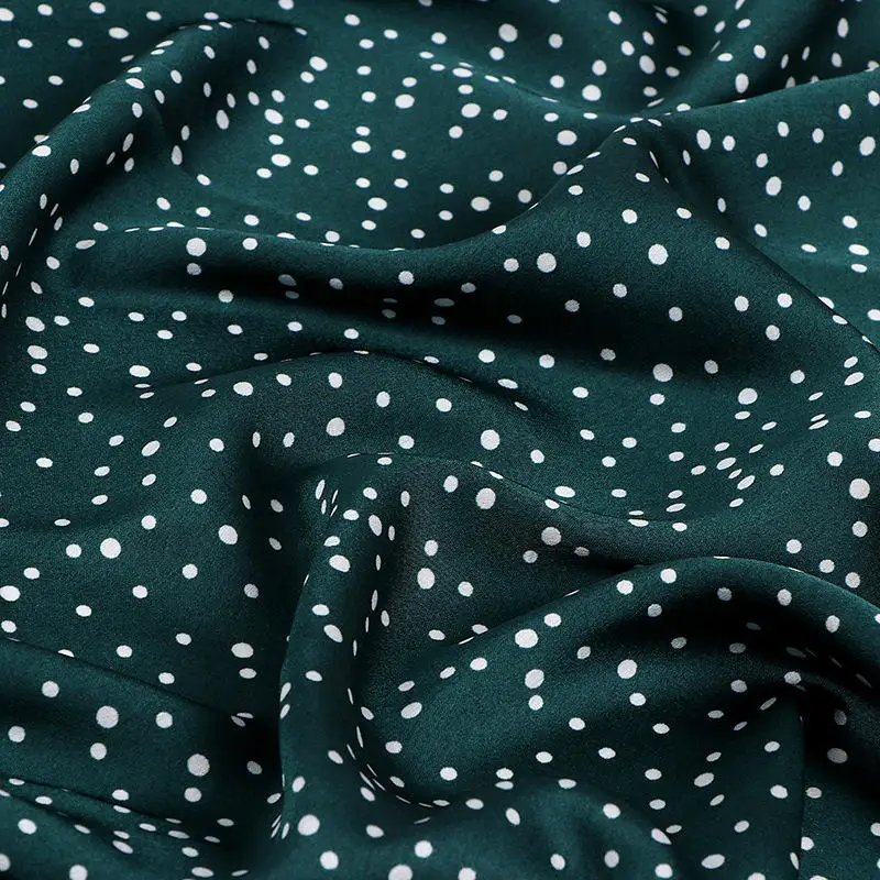 Factory Supplier Custom 75D*75D 100% Polyester Light Weight Printed Woven Chiffon Fabric For Women Clothing Dress