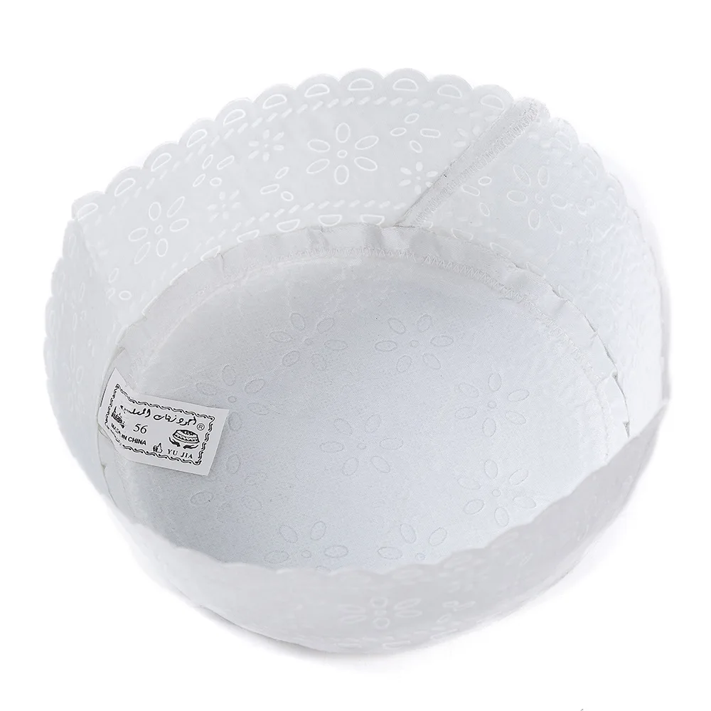 Middle East high quality cheap and soft Random Muslim Islamic Prayer Embroidery Man Cap Hat Stock On Sale
