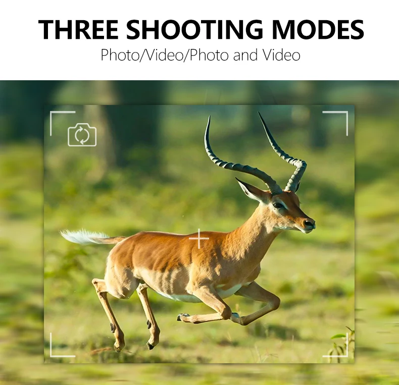 KW897 Wireless Dual-Antennas Hunting Camera GSM 4G Night Vision Remote Control Waterproof 2K Video Resolution SD Memory CMOS