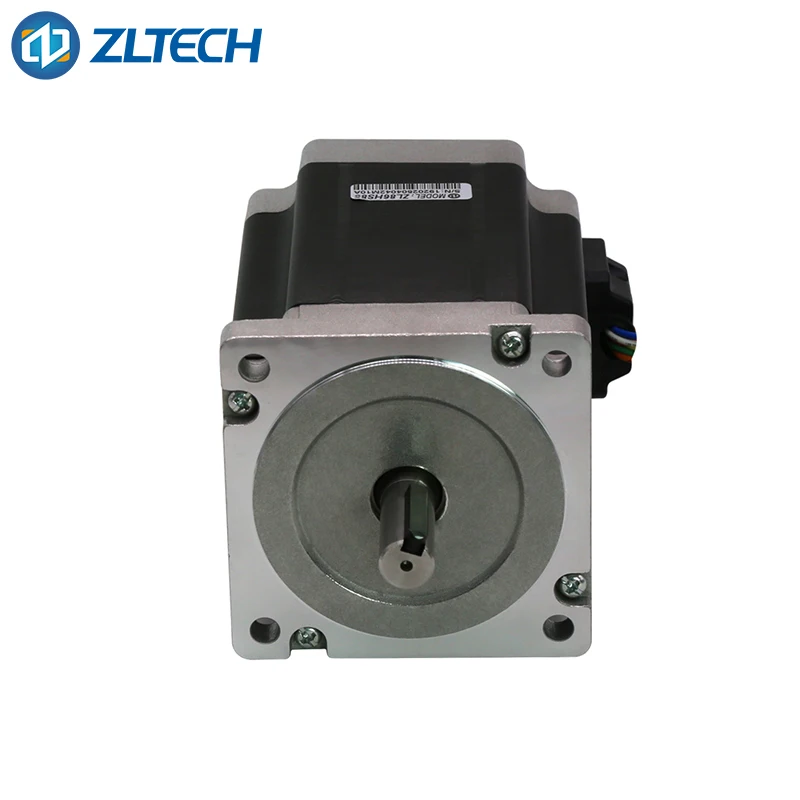 Низкий уровень шума nema34 8.5N.m 4.9A 12N.m DC Гибридный электрический бесщеточный шаговый двигатель для CNC