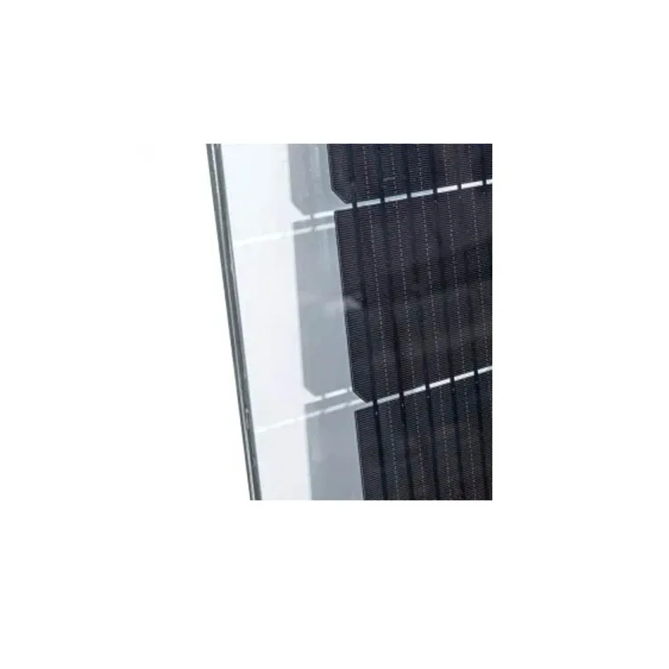 Hot Sale 200W 300W Double Glass Solar Module Transparent Solar Panel Glass For Bipv