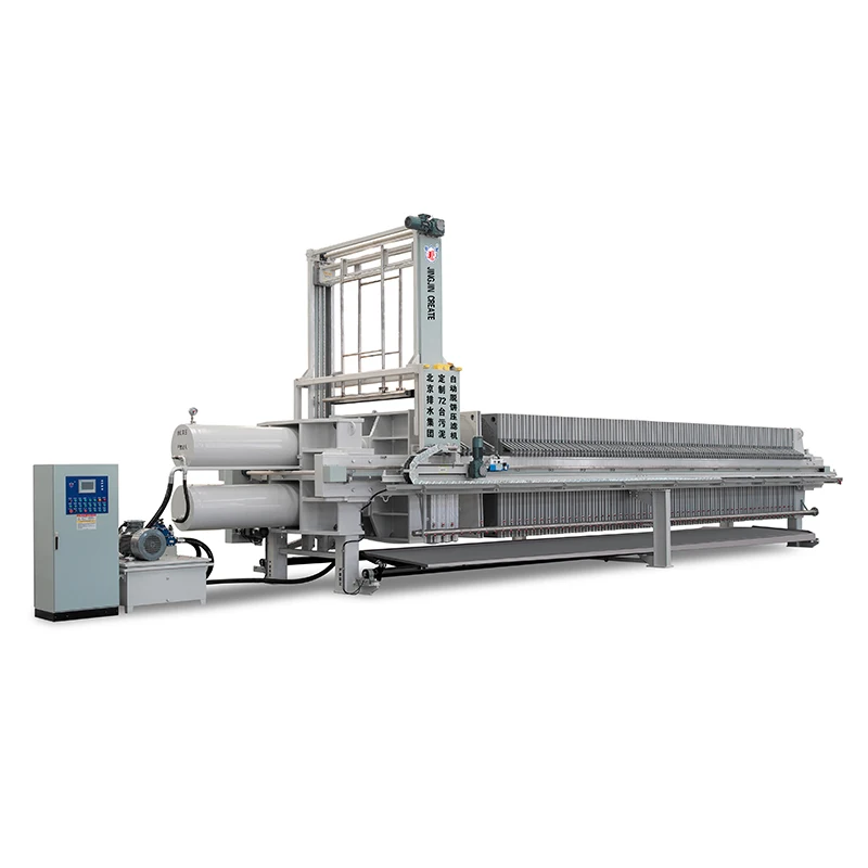 JingJin manufacturer solid-liquid separation vacuum belt filter equipment sludge dehydration sludge dewatering machine