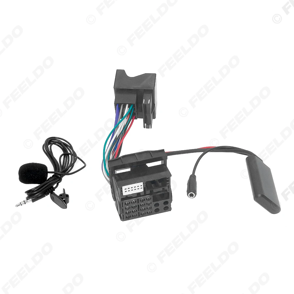 Автомобильный Bluetooth модуль AUX-in аудио MP3 музыкальный адаптер 16Pin стерео провод для BMW X5 X3 Z4 E83 E85 E86